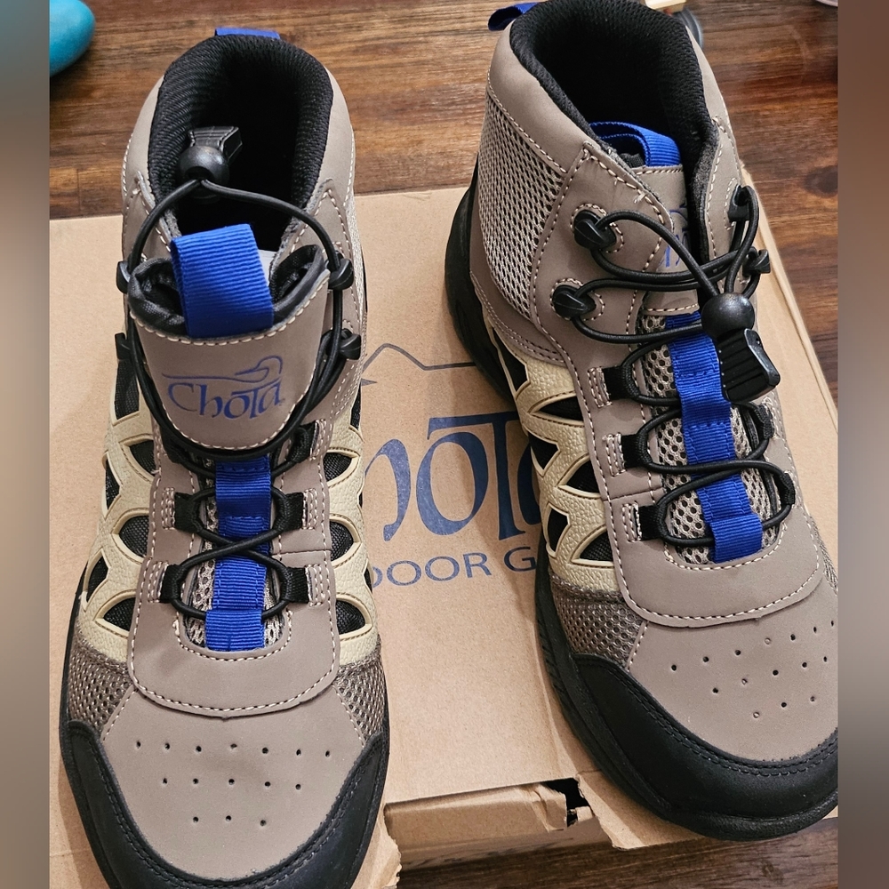 Chota Outdoor Gear, Hybrid High Top Rubber Soled Wading Boots size 8